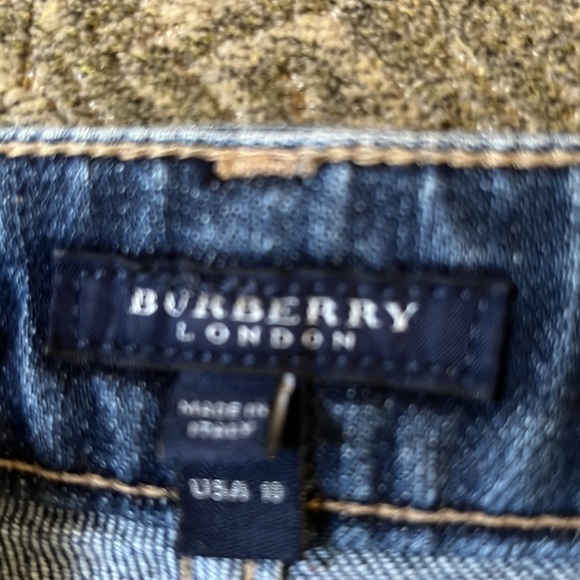 Authentic Burberry woman’s size 10 Jeans - Picture 6 of 16
